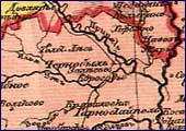 Карта Беларуси и Литвы 1662 г.